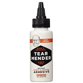 Tear Mender Instant Fabric and Leather Adhesive, 2 oz. Bottle, 24 Pack, TG-2-24