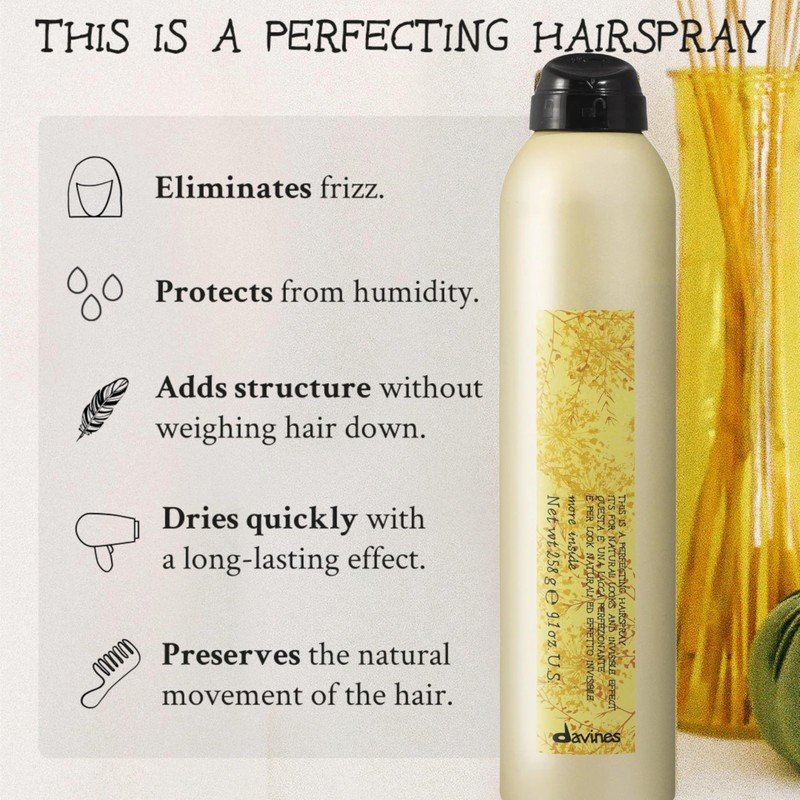 This Is A Perfecting Hairspray