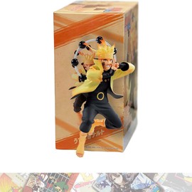 Uzumaki Narut o V Special: 14cm Vibration Stars Statue Figurine Bundled with 1 A.C.G. Compatible Theme Trading Card (89706)