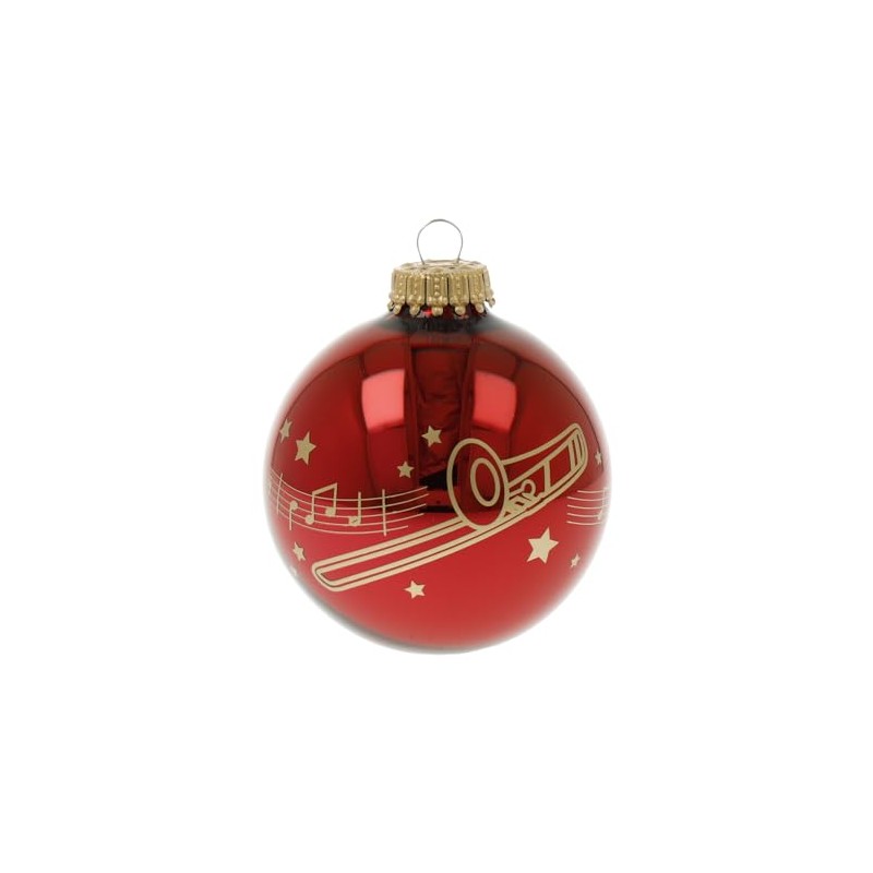 Christmas Bauble Bell with Instrument - Great Gift for Musicians