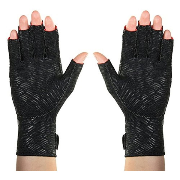 Thermoskin Premium Arthritic Gloves, Black, X-Large