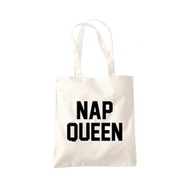 Nap Queen Tote Bag - natural One Size