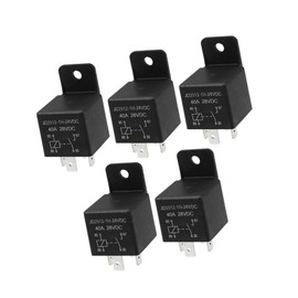 REPAIROCK 5 Pcs Car Relay 4 Pin 24V 40Amp Model JD2912 40A 28VDC Auto Replacement Parts