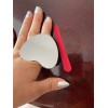 DFS Beauty Paleta Anillo Acero Inoxidable Mezcla Maquillaje_ Corazón