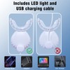 Teeth Whitening Light,10X More Powerful Blue Led Light Connected with