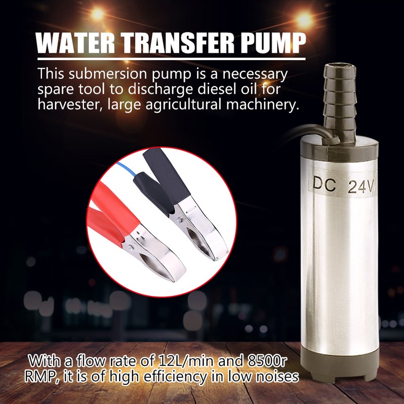Stainless Steel Submersible Pump for Water Diesel Oil Kerosene Refueling