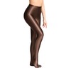 SOFSOT Opaque Shiny Tights Plus Size Wet Look Foot Shiny