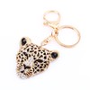 Keyring Charm Pendant, New Rhinestone Leopard Charm Pendant Purse Bag