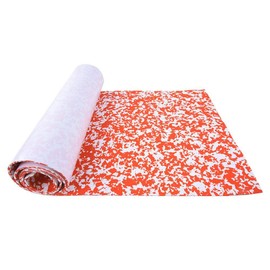 Junluck EVA Boat Decking Sheet Camouflage Boat Flooring Carpet Yacht Non-Slip Mat Marine Flooring Mat Self-Adhesive Surfboard Pad, Easy Installation & Resistant to Seawater(Red White)