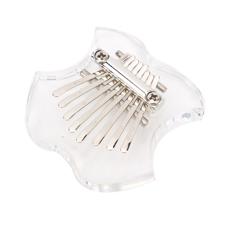 Thumb Piano Crystal Mini Portable Fruit Mbira Music Instrument for
