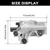 Right Passenger Side Secondary Air Injection Check Valve with Gasket,