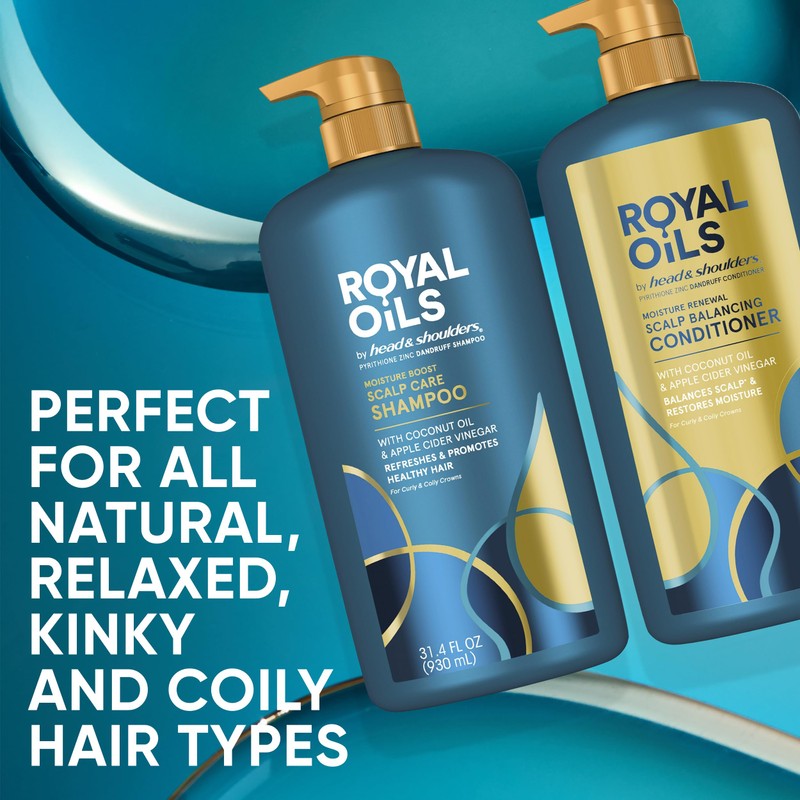 Head & Shoulders Royal Oils Anti-Dandruff Shampoo and Conditioner Twin