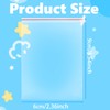 6x9cm Resealable Clear Plastic Bags, Small Grip Seal Bags, 200Pcs