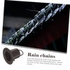 Toddmomy 1 Set Rain Chain Drainer Rain Chain Adapter Decor