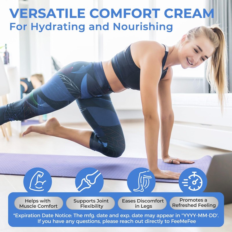 FeeMeFee FeeMeFee Magnesium Lotion for Sleep, Natural Magnesium Cream, Magnesium