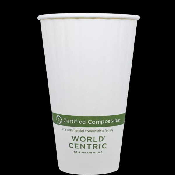 World Centric's 16 oz Double Wall Hot Cup - Paper