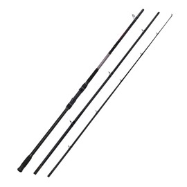 Fiblink Surf Fishing Rod 2 Piece/3 Piece Portable Travel Spinning Rod Saltwater Surf Rod (9'/10'/10'6"/12'/13'3") (Cast:3-Piece 15')