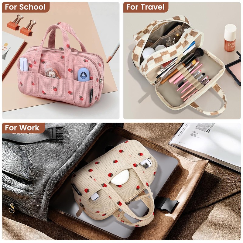 QYQMEYQ Large Pencil Case Pouch, Extra Big Pencil Bags with