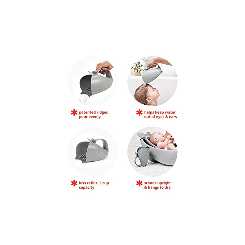 Skip Hop Taza de enjuague de baño Moby Enjuagadora de
