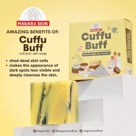 Magara Skin 2 Bars Magara Skin Cuffu Buff Daily Soap 60g Each