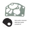 3 x gasket carburettor membrane, suitable for Briggs and Stratton