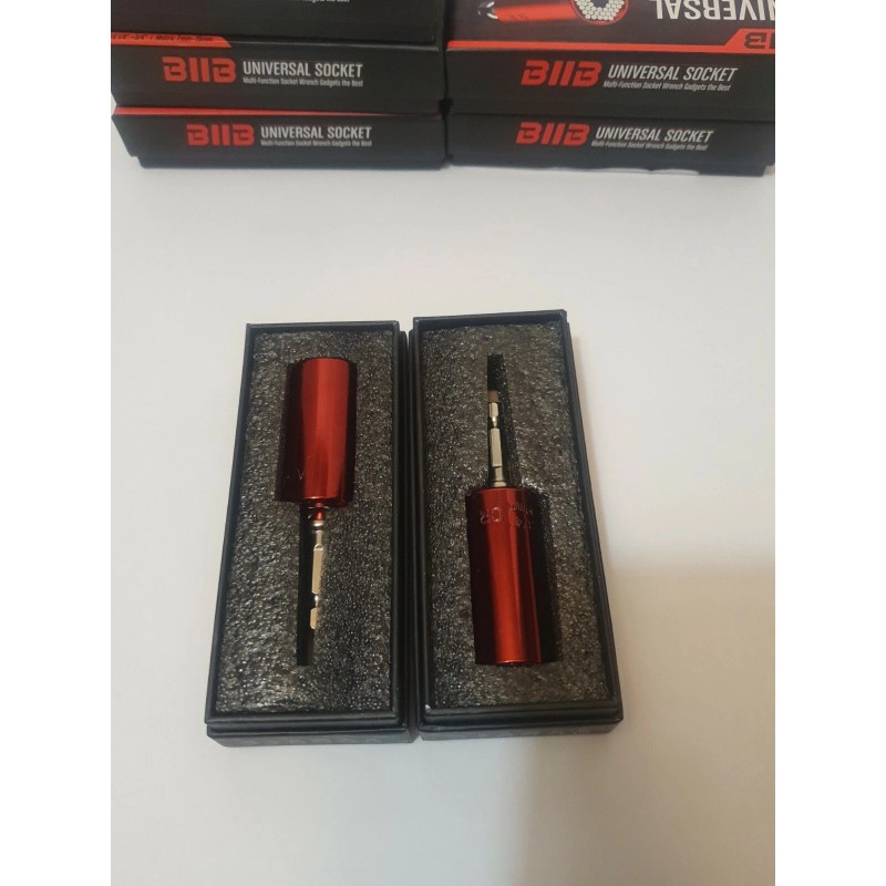 N-O 2pack Universal Socket Grip 7-19mm Multi-Function Ratchet Wrench Power