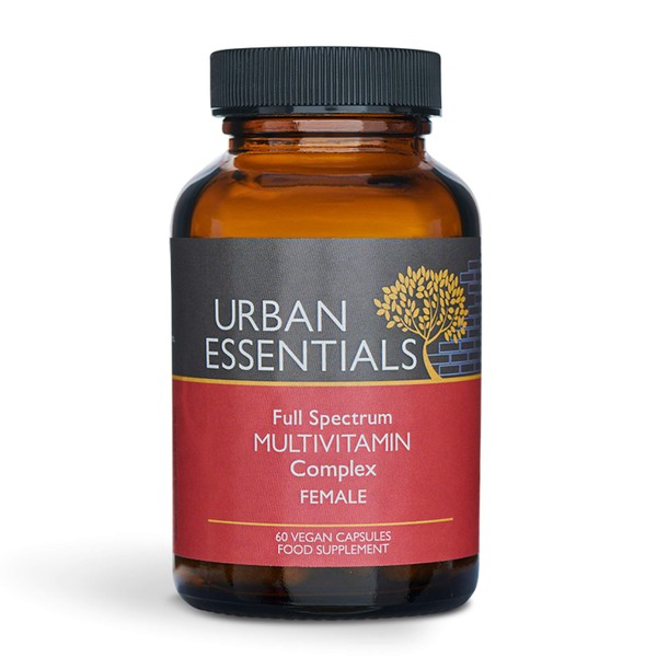 Urban Essentials Full-Spectrum-Multivitamin Complex Female - 60 Vegan Capsules