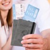 RUPEWA Passport Holder, RFID Blocking & Secure Travel Wallet with