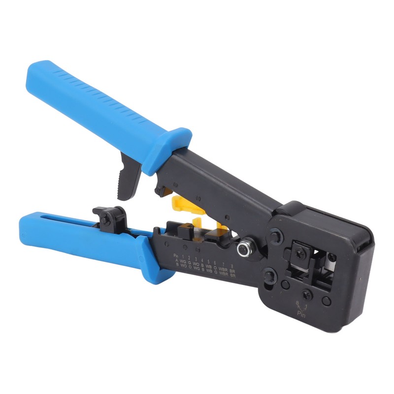 Ethernet Crimping Tool Kit RJ45 RJ12 RJ11 Connector Handheld Crimper