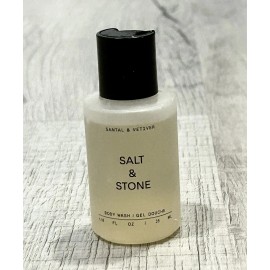 Salt & Stone Santal & Vetiver Body Wash 35 ml / 1.18 oz Travel Size NEW