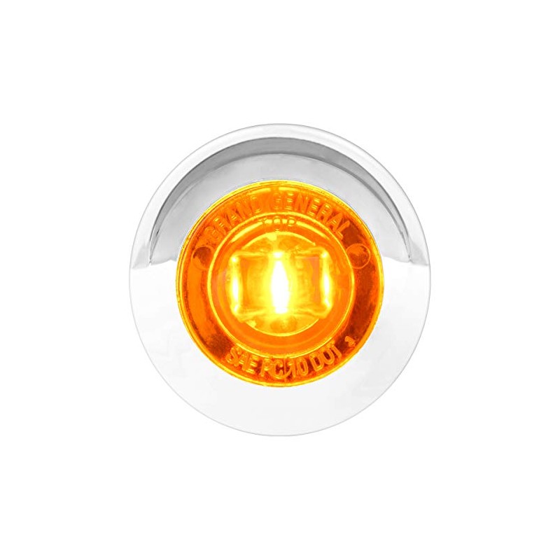 GG Grand General 75250 Amber/Amber LED Light (1" Mini 1