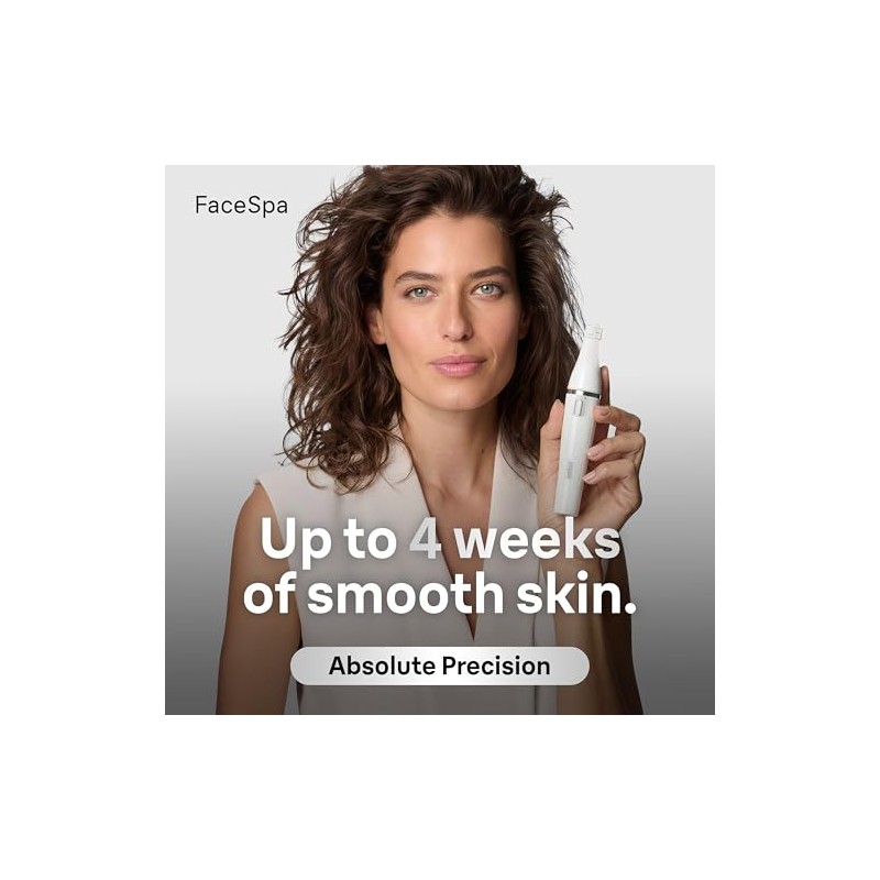 Braun FaceSpa, Facial Epilator Cleansing & Skin Vitalizing System, +