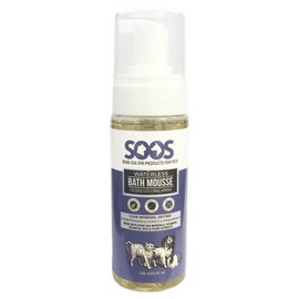 Soos Pets Natural Dead Sea Waterless Bath Mousse, 160 mL/5.41 oz.
