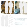 KOMBIUDA 20pairs Breathable Insoles Shoe Inserts for Women Men Arch