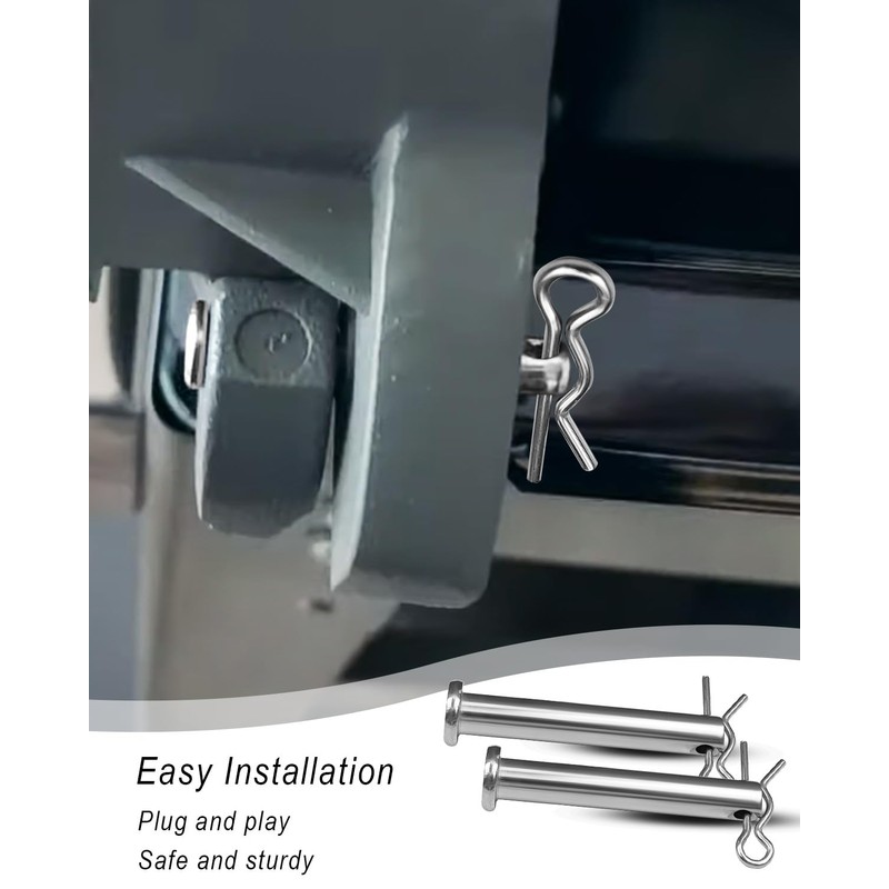 HUQUZN Grill Lid Assembly Hardware Kit Fit for Weber Genesis