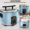 Commercial 60-Cup Rice Cooker 13.74 Qt/13 Liter Large Nonstick Inner