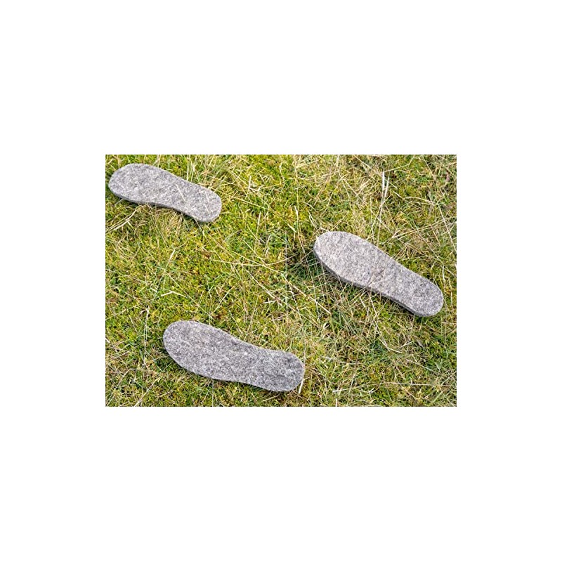 Snug Feet 100% Herdwick Wool Felt Shoe Insert & Boot