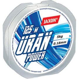 Jaxon Uran Power Fishing Line 125 m / 0.12 mm / 0.45 mm Spool Monofile, 0,18mm / 5kg