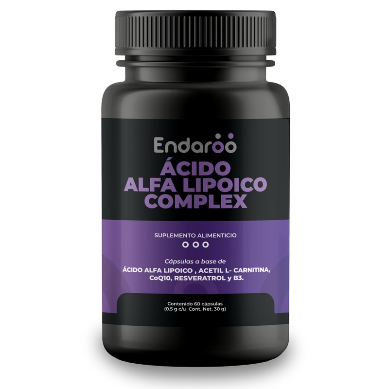 Ácido Alfa Lipoico Complex 60 Cápsulas | Con Ácido Alfa