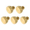 sourcing map Brass Misting Nozzle Plug, 10/24 UNC Screw Thread