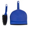 Soft Kehrschaufel & Pinsel-Set Farbe: Blau. 220mm breit.