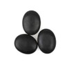 QYLHH 3 Pcs Large Hot Massage Stones Set Natural Basalt
