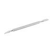 2Pcs Dual Ended Cuticle Pusher Stainless Steel Multipurpose Portable Cuticle