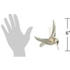 The Bridge Collection Champagne Gold-Glittered Hummingbird Ornaments - Set of
