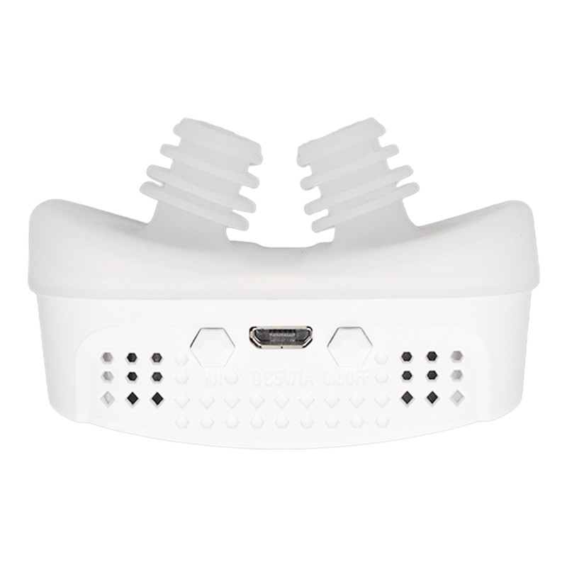 Electric Prevent Snoring Device Improve Sleep Quality Silicone Strap Snoring