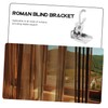 Operitacx 3sets 3pcs Top Fixing Blind Brackets for Window Blinds