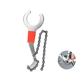 1PCS 3in 1Bicycle Chain Whip Sprocket Cassette Lockring Bottom Bracket BB Wrench Tool