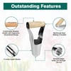 Berry&Bird Garden Bulb Planter with 4 Inches Depth Mark, Stainless