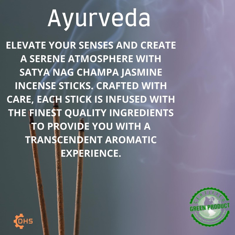 Satya Nag Champa Ayurvida Incense Sticks | FULL BOX OF
