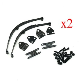 Black 1 Set Leaf Springs Set HighLift Chassis for D90 1/10 RC Crawler Car Upgrade Parts